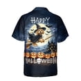 thumbnail image 2 of Happy Halloween Goldendoodle Witch Pumpkins Bats Hawaiian Shirt Breathable Summer Unisex Merch Doodle Dog Lover Gifts Idea - 13012, 2 of 6