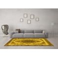 thumbnail image 3 of Ahgly Company Indoor Rectangle Oriental Yellow Industrial Area Rugs, 5' x 8', 3 of 4