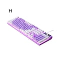 thumbnail image 1 of K500 Wired Keyboard Backlight Mechanical Feel Color Matching 104 Keys Computer E-sports Gaming Keyboard for Desktop - H, 1 of 5