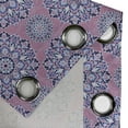 thumbnail image 4 of Ambesonne Purple Mandala Grommet Curtain, Oriental Lines, 50" x 108", Dried Rose Pale Blue, 4 of 6