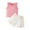 Pink, variant on snilers Toddler Baby Girls Clothes 2 Piece Summer Outfits Ruffle Tank Tops and Shorts Cute Short Sets Size 6 Months-3 Years
