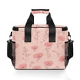thumbnail image 2 of Cooler bag Pink Floral Pattern 15L Insulated Lunch Bag Large Cooler Suitable for camping and picnics, 2 of 7