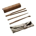 thumbnail image 3 of yuksok Tea Accessory Bamboo Tea Spoon Clip Tea Ceremony Utensil Set K- 5pcs, 3 of 6