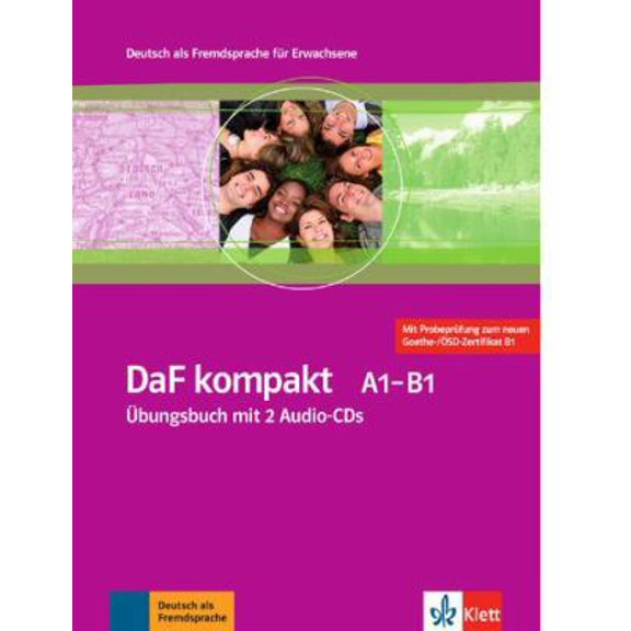 Pre-Owned DaF Kompakt - Nivel A1-B1 - Cuaderno de ejercicios + 2 CD (Edicin en un solo volumen) (Paperback) 312676181X 9783126761819