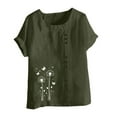 thumbnail image 4 of PATLOLLAV Clothes for Women, Womens T-Shirt Loose Blouse Tops, 4 of 6