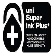 (8 pack) uniball 207 Plus+ Retractable Gel Pens, Medium Point, 0.7mm, Black Ink, 2 Count