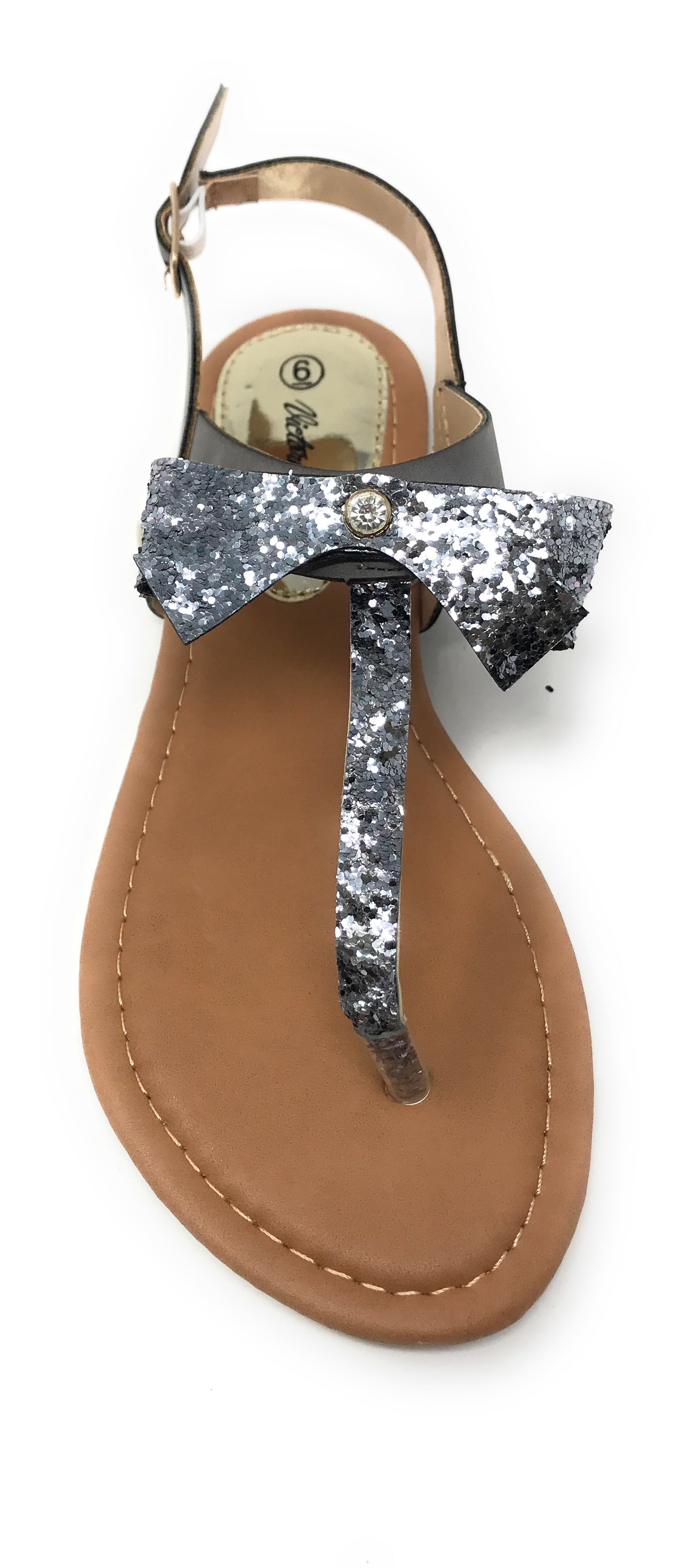 Victoria K T-Strap Bow Sandal