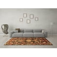 thumbnail image 3 of Ahgly Company Indoor Round Animal Brown Traditional Area Rugs, 4' Round, 3 of 4