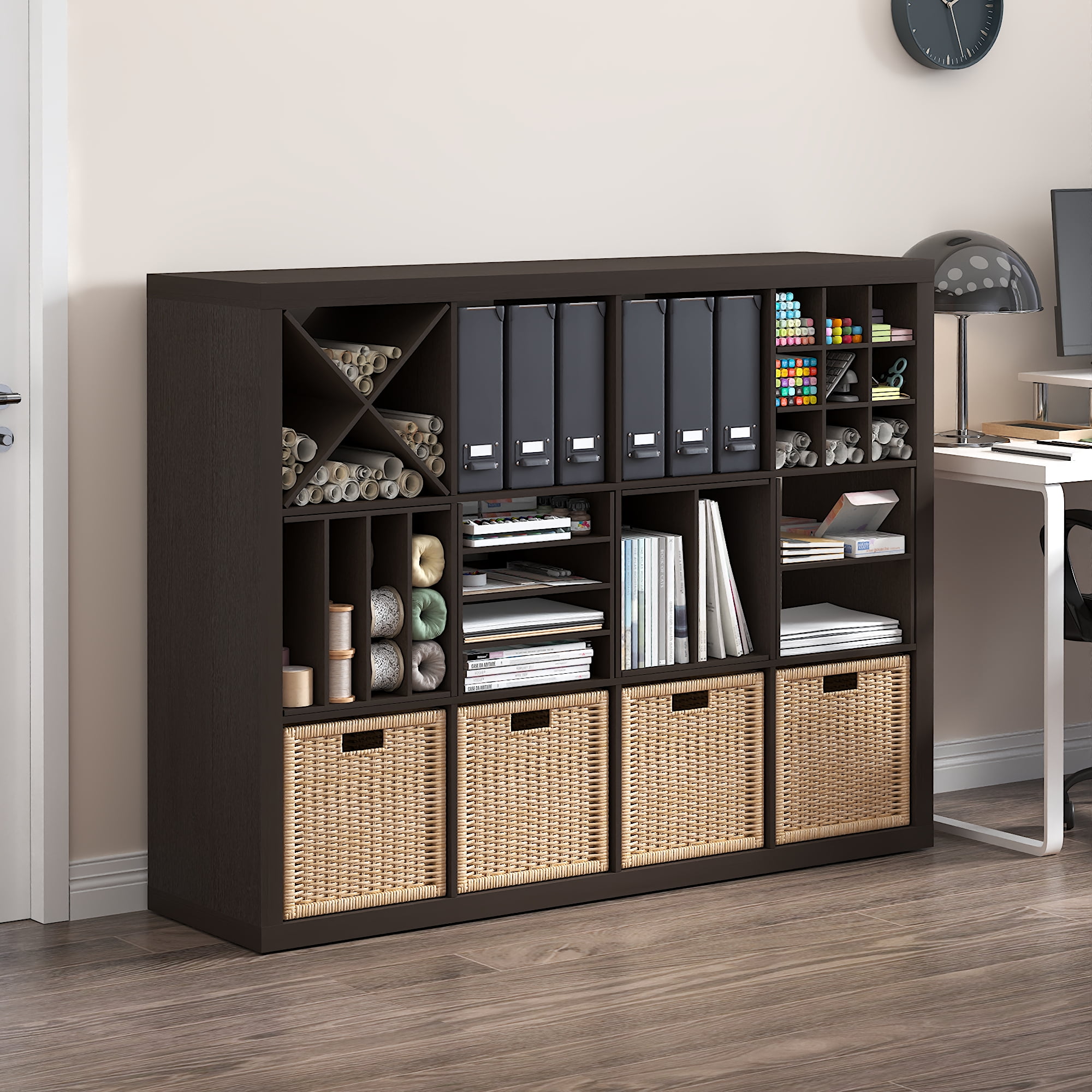 Furinno CUBICLE H-Shelf Cube Organizer 2-Tier Shelf Accessory