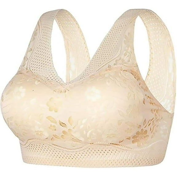 SMZ Women's Orthopedic Anti-Sagging Bra Posture Correcting Bra Breathable Push up Bras