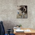 thumbnail image 3 of Epic Graffiti 'A Little Blue Hope' by Loui Jover, Canvas Wall Art, 20"x24", 3 of 8