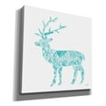 thumbnail image 2 of Epic Graffiti 'Geometric Animal IV' by Courtney Prahl, Canvas Wall Art, 37"x37", 2 of 2