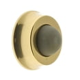 thumbnail image 2 of Idh by St. Simons 13045-003 Solid Brass Wall Door Bumper, Polished Brass, 2 of 2