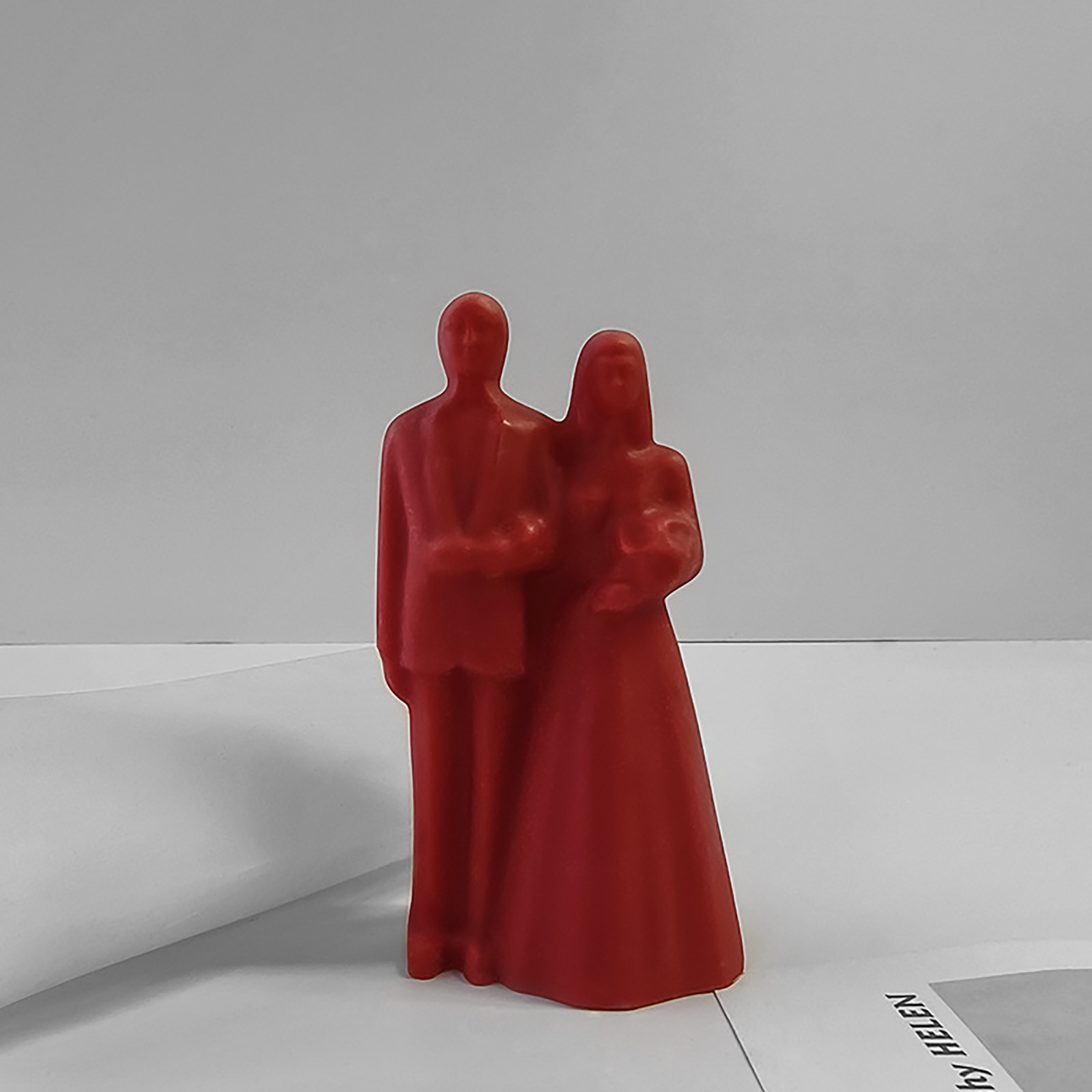 COMEET Candle Molds,Silicone Mold Romantics Couple Candle Molds Epoxy Resin Mould for Home Decorations