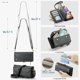 thumbnail image 3 of funda billetera para Samsung Galaxy A32 con Protección RFID, Ranuras para tarjetas, Pata de Cabra, Correa Desmontable-Funda para teléfono tipo Bandolera con Tapa de Cuero PU a prueba, 3 of 9