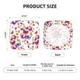 thumbnail image 5 of Uemuo watercolor butterflies Pattern Waterproof Square Couch Cushion Covers, Magic Sofa Covers Washable, Stretch Sofa Seat Cushion Slipcovers-Four Pieces, 5 of 7