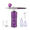 thumbnail image 1 of Airbrush Kit Compressor Airbrush for Handheld Rechargeable Nail Airbrush Machine for Painting Model Makeup Cake Decor B, 1 of 10