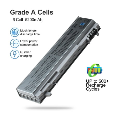 Battery For Dell Latitude E6400 E6500 E6410 E6500 E6510 PT437 PT434 W1193 KY285