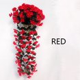 thumbnail image 4 of Vibrant 18 Branches Artificial Violet Flower Vine for Home Decor & Events, 4 of 6