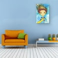 thumbnail image 5 of Startonight Canvas Wall Art Angel Prince Boy Room Colored Painting, Framed 24" x 36"&nbsp;, 5 of 6