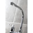 thumbnail image 4 of Kingston Brass FB751SVLSP Serena Centerset Kitchen Faucet with Plastic Sprayer, Polished Chrome, 4 of 5