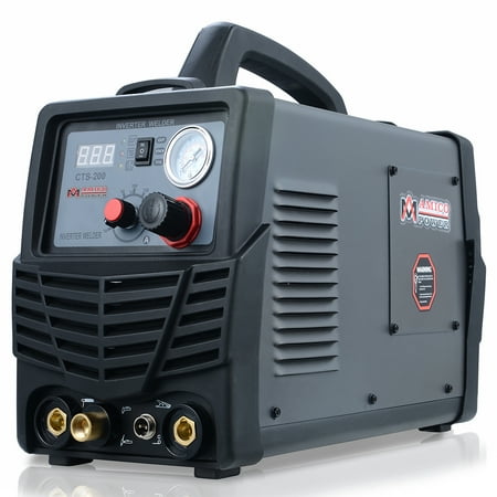 

Amico Power CTS-200 3-IN-1 Combo 50A-Plasma Cutter 200A TIG-Torch & Stick Arc DC Welder 120/240V Dual Voltage New