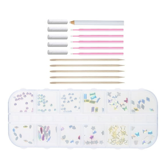 Stebcece Colorful Teeth Jewelry Rhinestone Tooth Gem Stones Decoration for Women