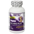 thumbnail image 1 of Deva Nutrition - Vegan Calcium Magnesium Plus - 90 Tablets, 1 of 6