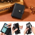 thumbnail image 4 of Sendefn Trifold Wallets for Men Genuine Leather Credit Card Holder with RFID Blocking, 4 of 7