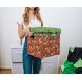 thumbnail image 4 of Baúl de almacenamiento Minecraft Grassy Block de 33 cm con tapa, 4 of 7