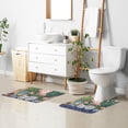 thumbnail image 6 of Yayeee Bath Rugs for Bathroom Floor Set of 2 Non Slip Fluffy Soft Absorbent Mat, Floral Vase, 6 of 7