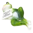 thumbnail image 4 of Corny Green Frog With Hello Sweet Cheeks Sign Decorative Toilet Topper Figurine, 4 of 6