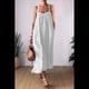 thumbnail image 4 of Vestido de Algodón de Verano para Mujer, Estilo Bohemio, Informal, con Tirantes Finos Ajustables, Espalda Descubierta y Volantes, Corte Holgado y Fluido. L, 4 of 7