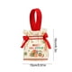 thumbnail image 3 of Bolsa de lona para dulces navideños, manzanas para la fiesta de Nochebuena, bolso con cordón, bolsa de regalo navideña, 3 of 5