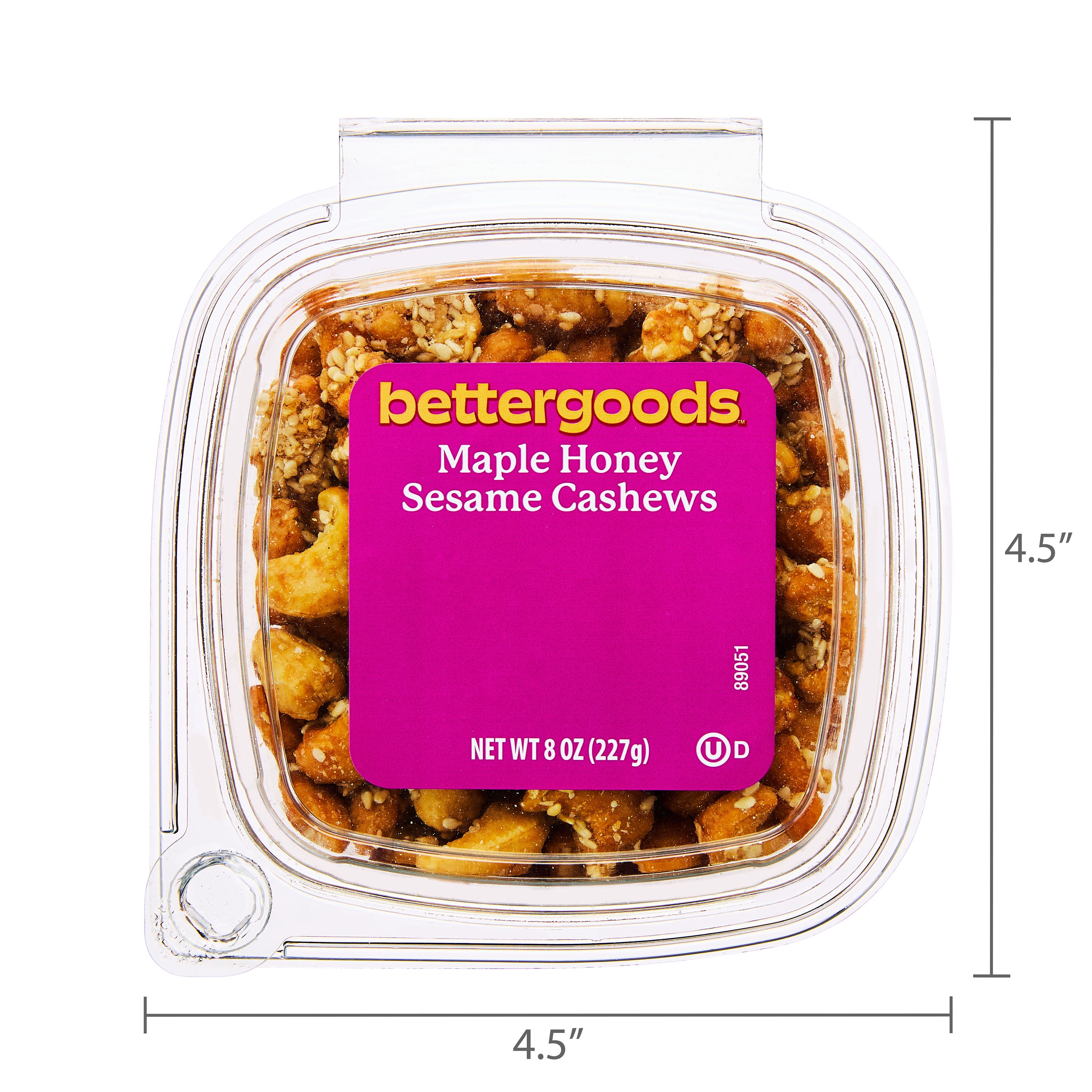 bettergoods Maple Honey Sesame Cashews, 8 oz