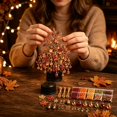 thumbnail image 3 of Art DIY Beaded Tree Craft Kit, Handmade Desktop Decorative Ornament Set with All Tools & Accessories, Art Craft Project for Home Decor, Stress Relief & Holiday Gifting, 3 of 4
