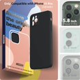 thumbnail image 2 of Silicone Case Compatible with iPhone 11 Pro, Soft Liquid Silicone Shockproof Flat Edge Phone Case (Individual, 2 of 5
