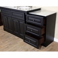 thumbnail image 2 of Bellaterra Home 74 in Double sink vanity-dark mahogany, 2 of 6