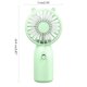thumbnail image 3 of Ventilador portátil de viaje Apooke, miniventilador de mano con pilas AA, súper silencioso, para el hogar y la oficina. Enfriador de viaje., 3 of 8