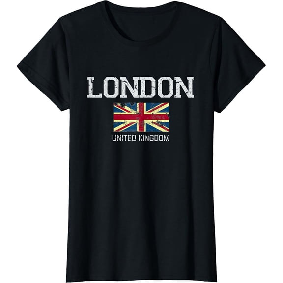Vintage London England United Kingdom Souvenir Gift T-Shirt