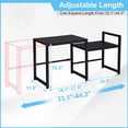 thumbnail image 2 of Estante Metálico para Almacenamiento Cidaziya 112,5 cm Resistente hasta 68 kg, 2 of 8