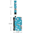 thumbnail image 7 of Wrapables Neoprene Mini Wristlet Wallet / Credit Card ID Holder with Lanyard, Bird & Cherry Blossom, 7 of 7