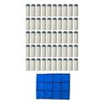 thumbnail image 3 of Lipstore 50 Pieces Slip on Pool Cue Tips Easy to Install Billiard Pool Cue Stick Tips 9 mm, 3 of 8