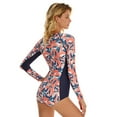 thumbnail image 6 of Women's swimsuit diving suit sexy swimsuit sunscreen long-sleeved surfing suit, 6 of 6