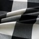 thumbnail image 5 of 2uds Clásico Búfalo Cuadros Fundas Cojines Cubiertas con Pompones Decorativo Funda Cojín Poliester Almohada Cobertor  18 x 18 Pulgadas Negro beige blanco, 5 of 10