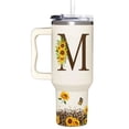 thumbnail image 1 of Vaso para beber SUFAVN, vaso personalizado de girasol de 40 oz, 1 of 7