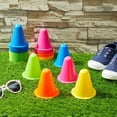 thumbnail image 2 of Mini conos de agilidad para deportes infantiles, entrenamiento en interiores y exteriores, colores surtidos, paquete de 50, 2 of 8