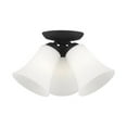 thumbnail image 2 of Livex Lighting Ridgedale Ceiling Mount in Black, 2 of 5