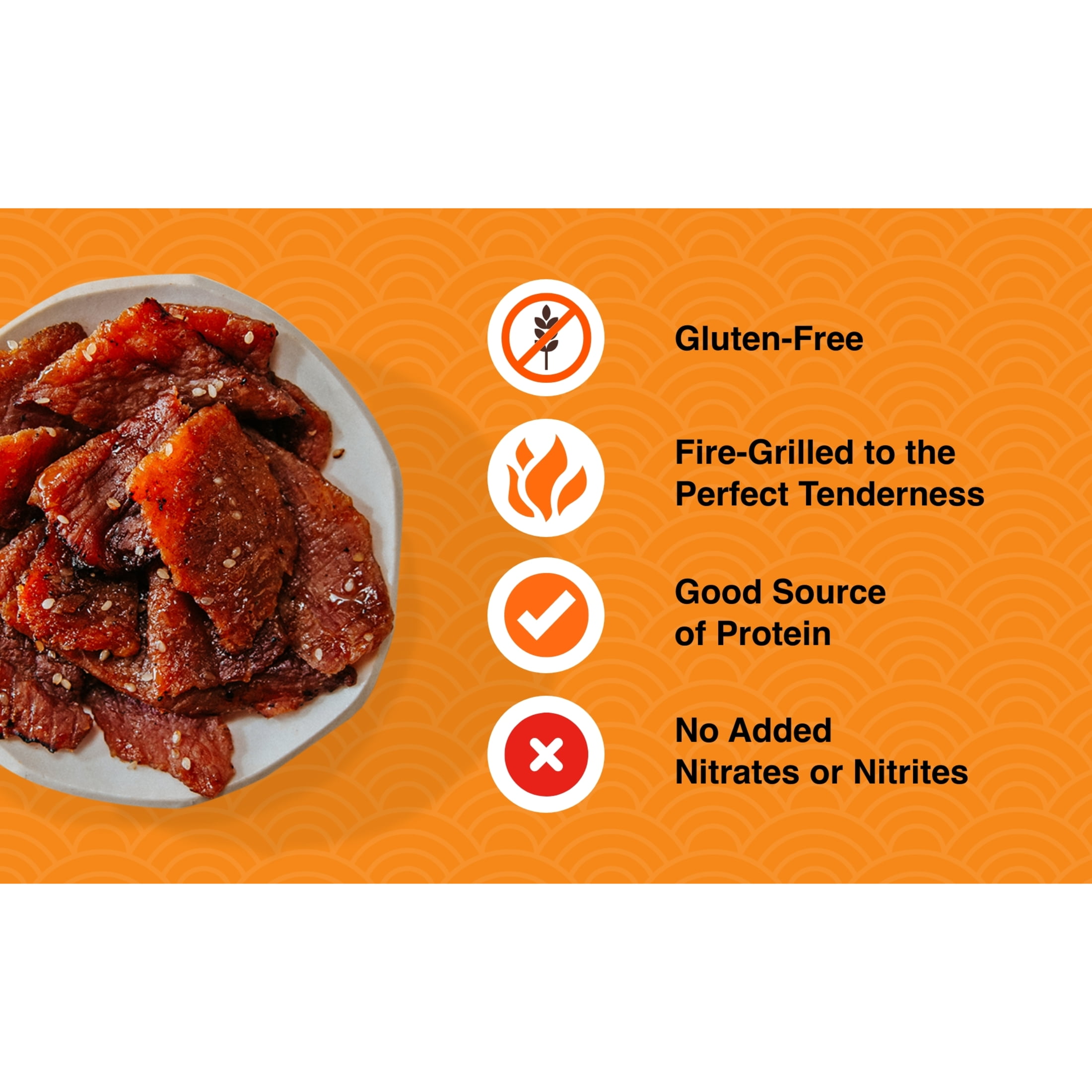 2.85oz Golden Island Korean Barbecue Pork Jerky 1/1 Count