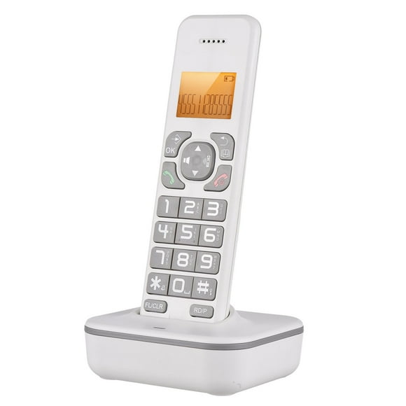 D1102B Cordless Phone with Answering Machine Caller ID/Call Waiting 1.6 inch Backlight LCD 3 Lines